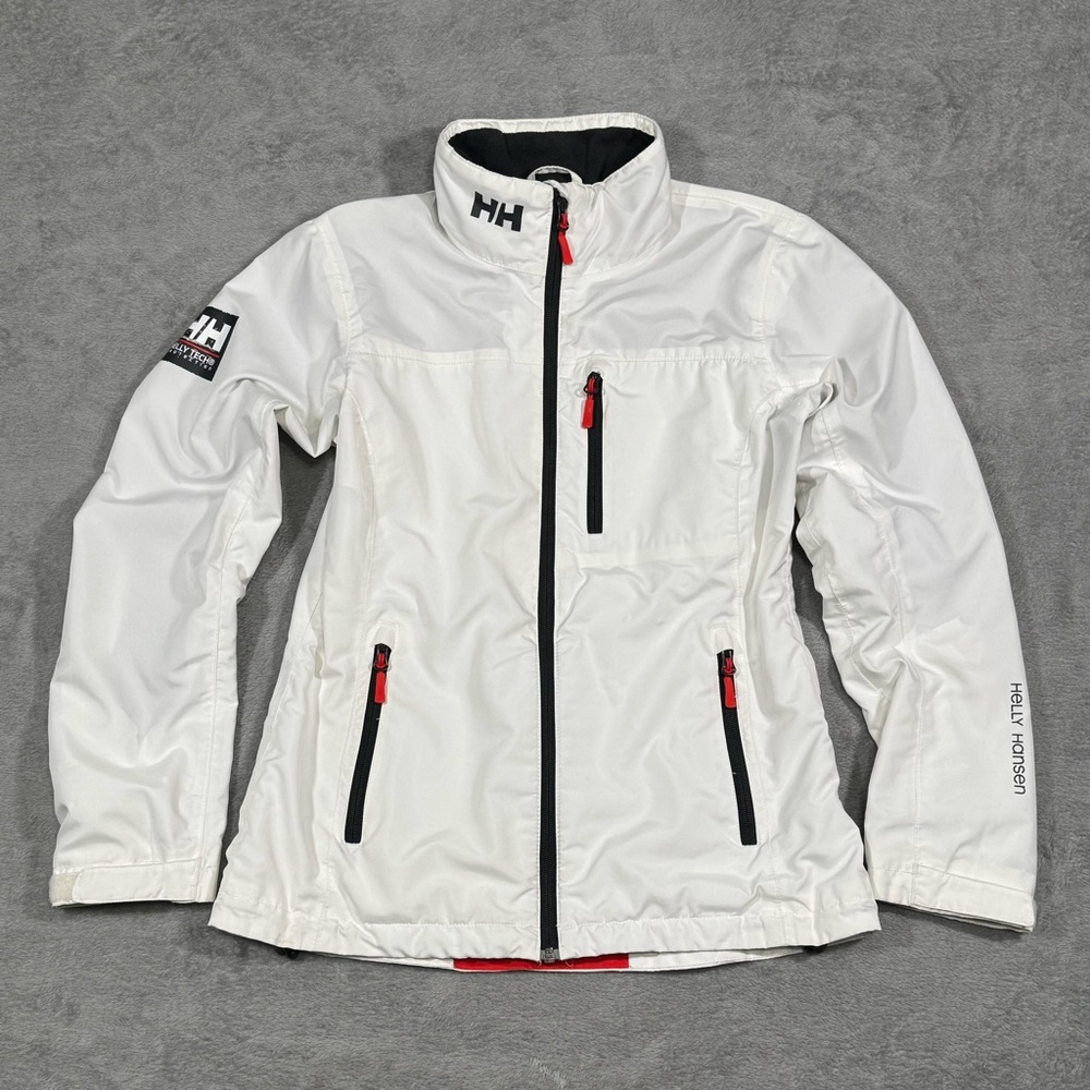 Helly Hansen Helly Tech Sailing Jacket Women M Wh… - image 1